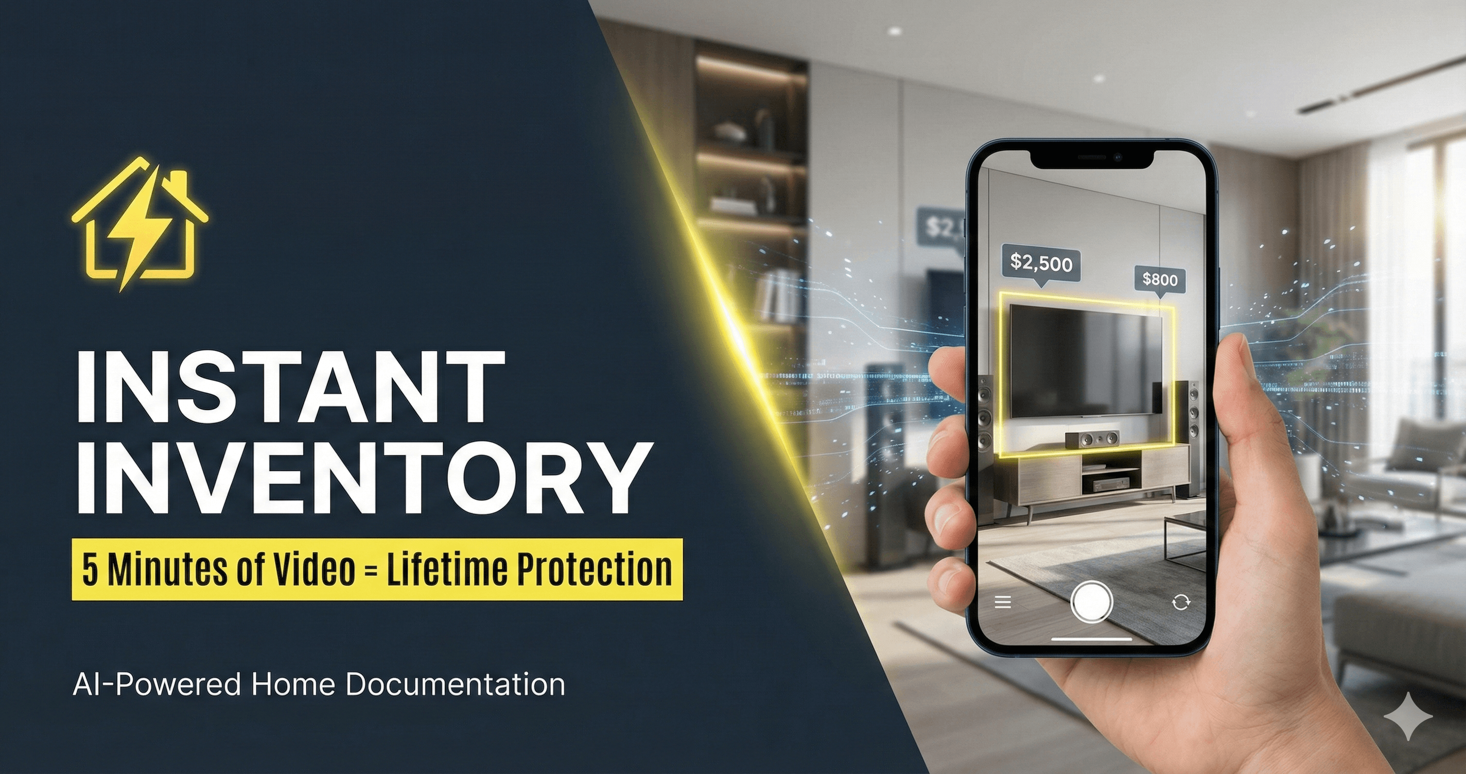Instant Inventory home inventory product interface